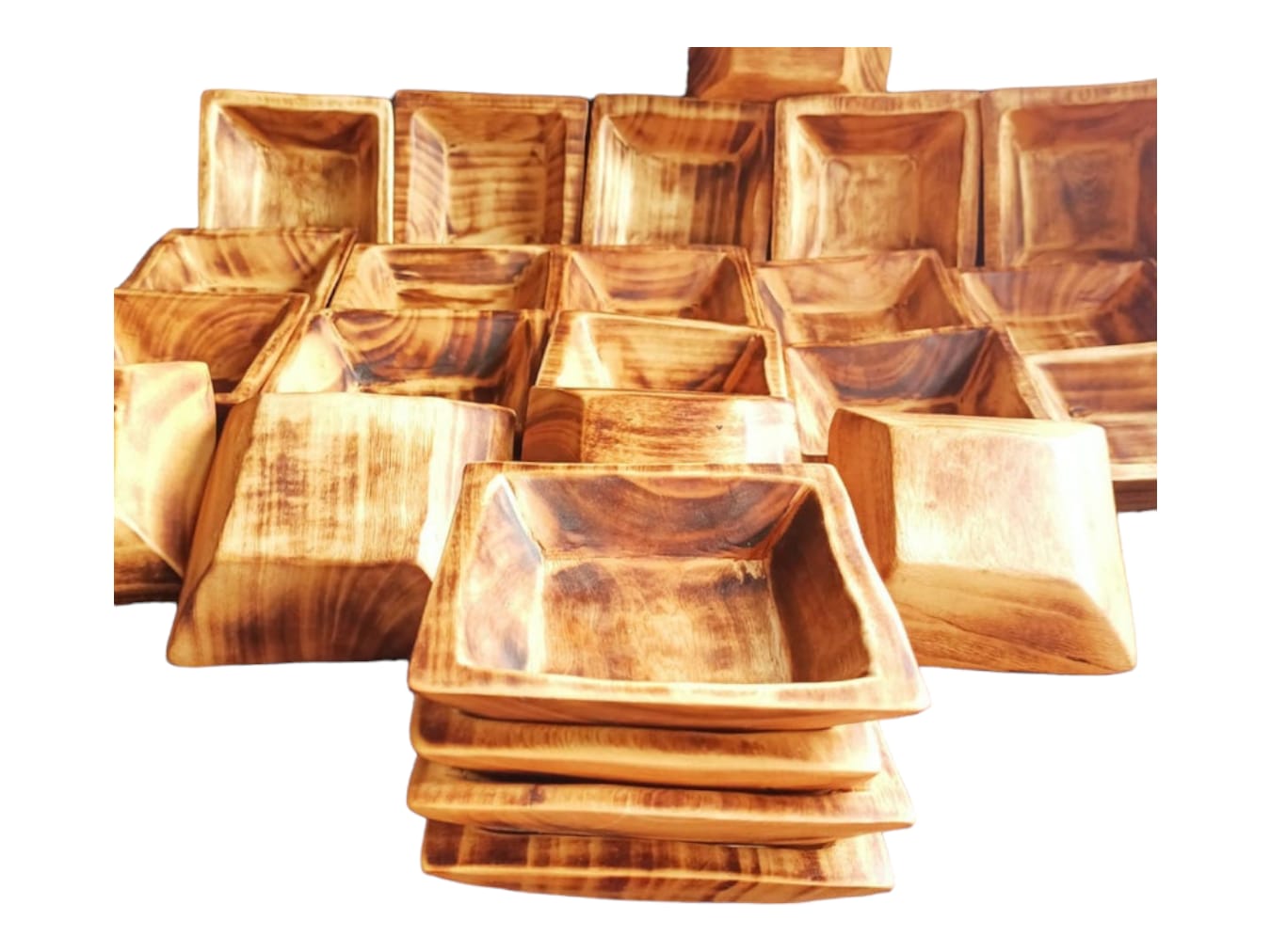 Handmade wooden bowls