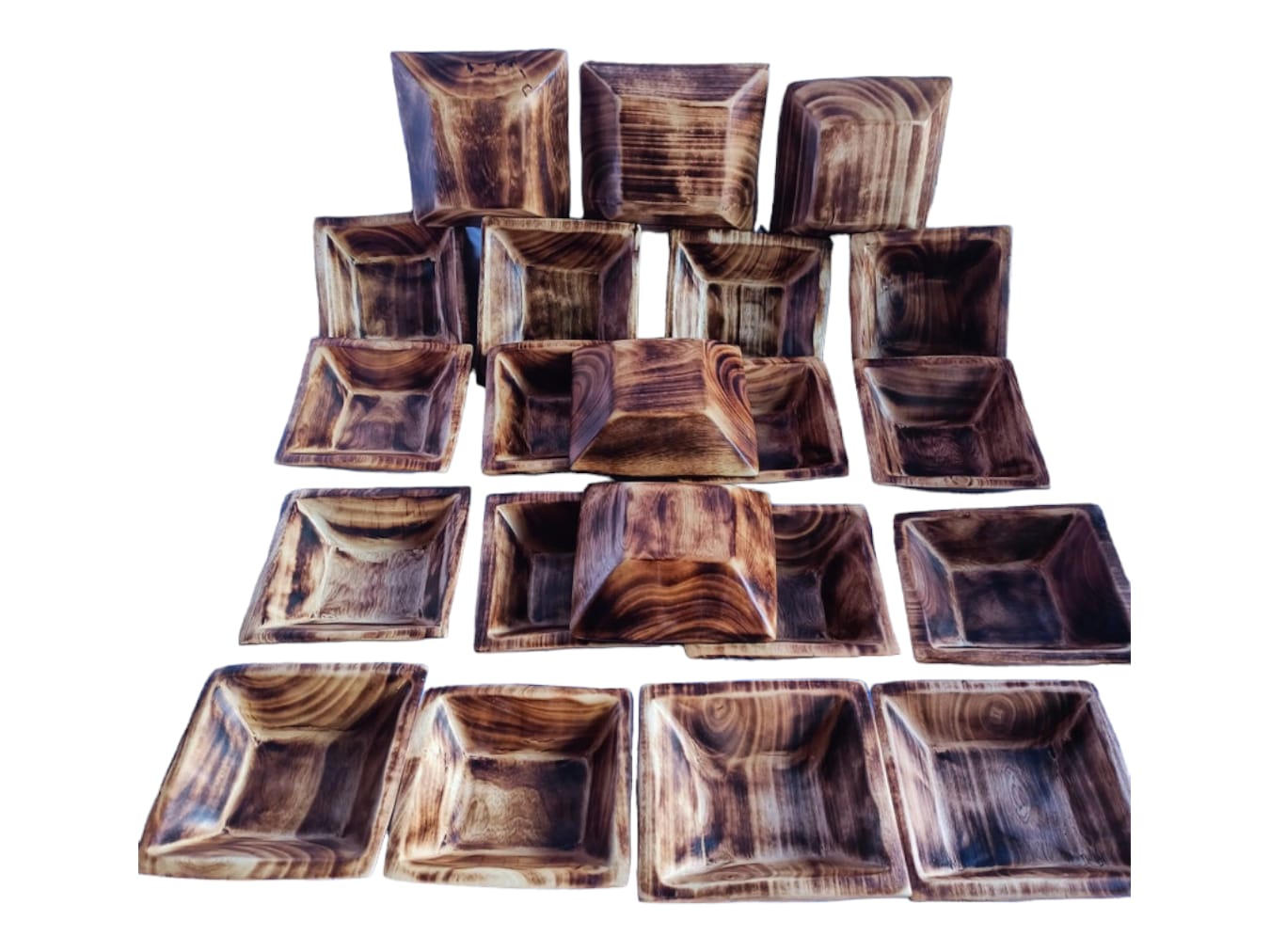 Handmade wooden bowls